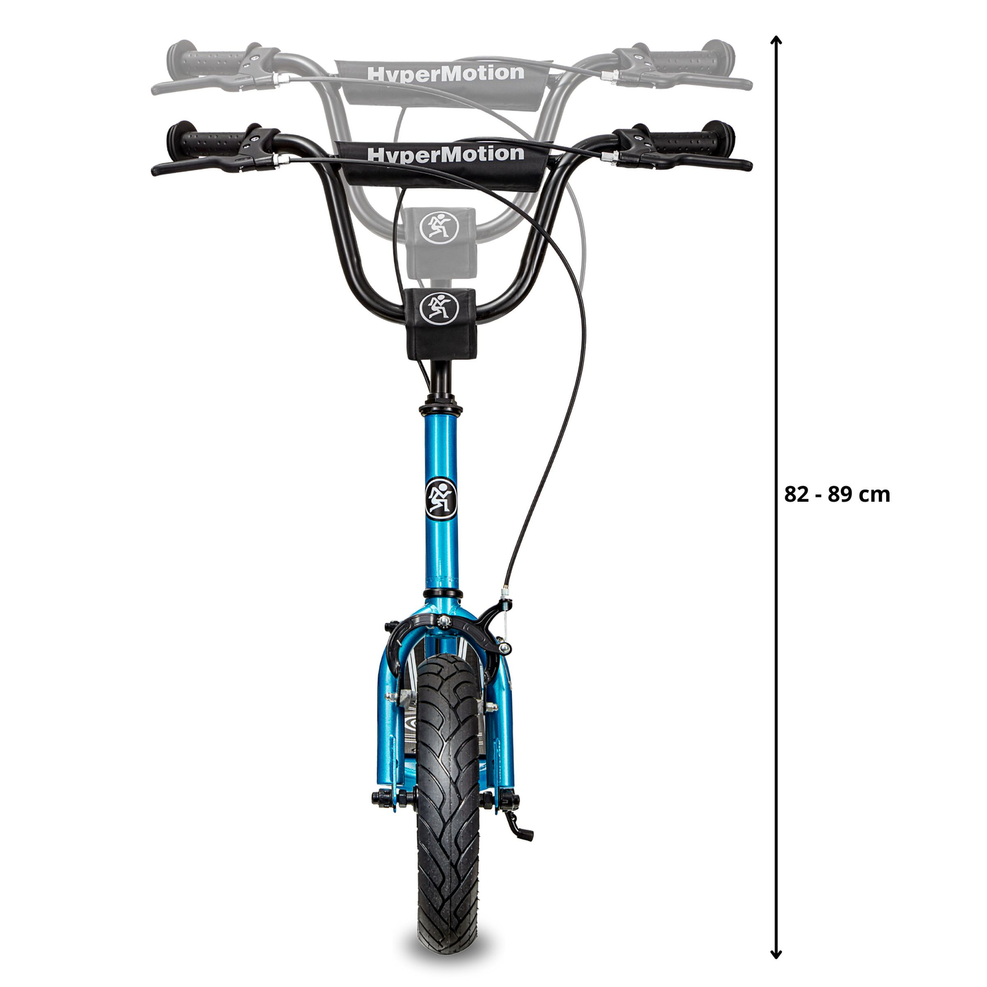 HyperMotion RUBY 12 skootteri (30 cm puhallettavat pyörät) - sininen