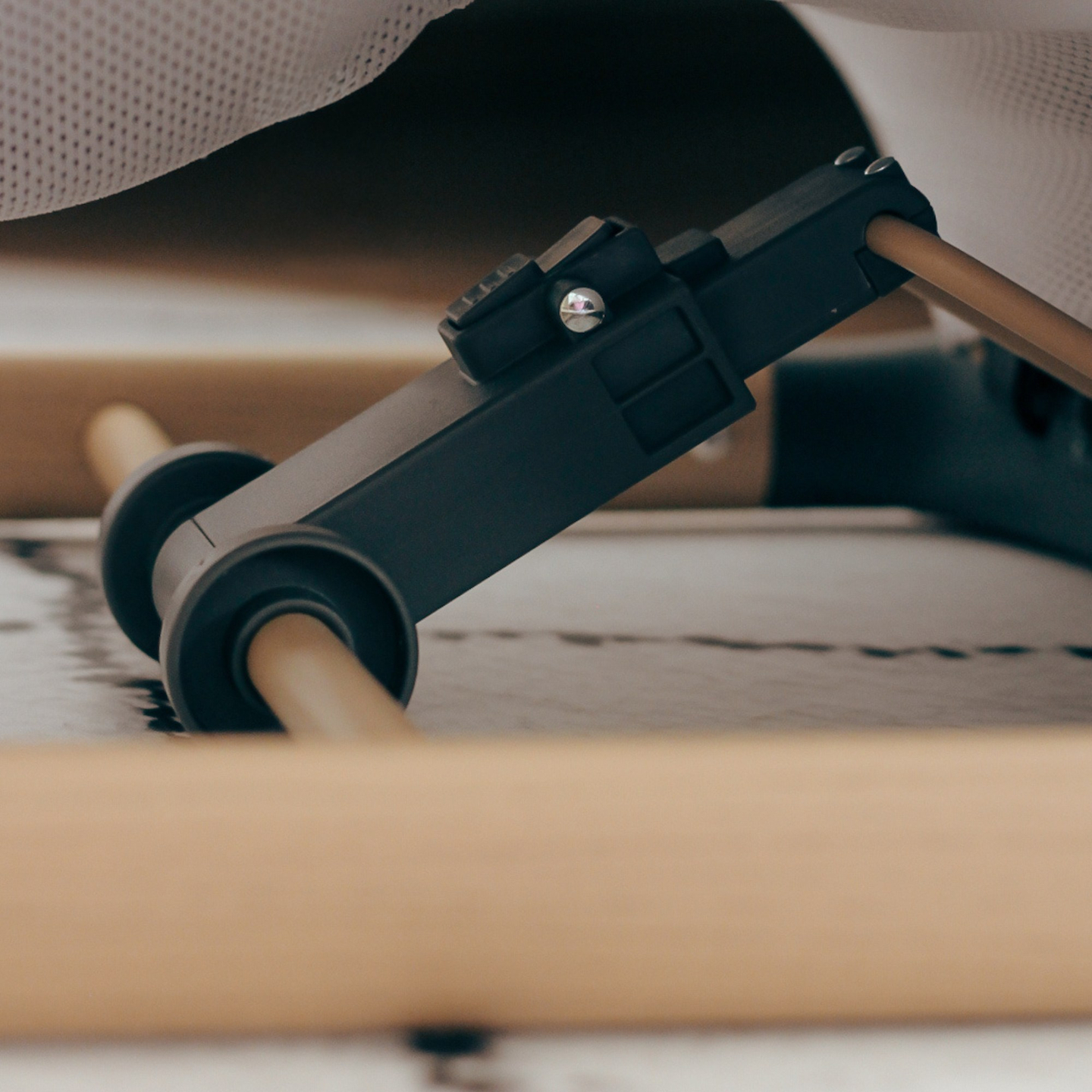 2-in-1 keinutuoli Moby-Systeemi LILY - harmaa - harmaa