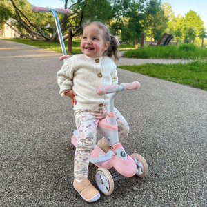 5in1 HyperMotion skootteri - vaaleanpunainen