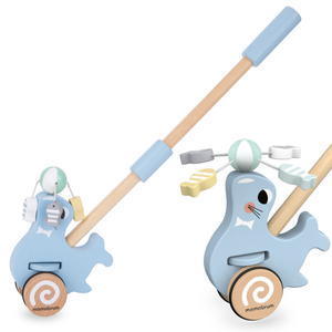 Puinen tiiviste, jossa on työntötanko - työntöaisa