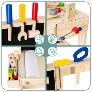 Puinen DIY-sarja XXL - 75 palaa