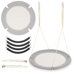 HyperMotion haikaranpesäkeinu - halkaisija 100 cm, harmaa väri