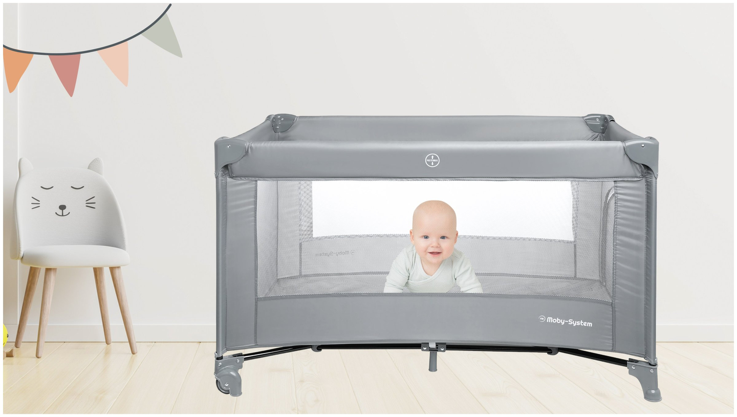 Happy Traveller BASIC - matkasänky - harmaa