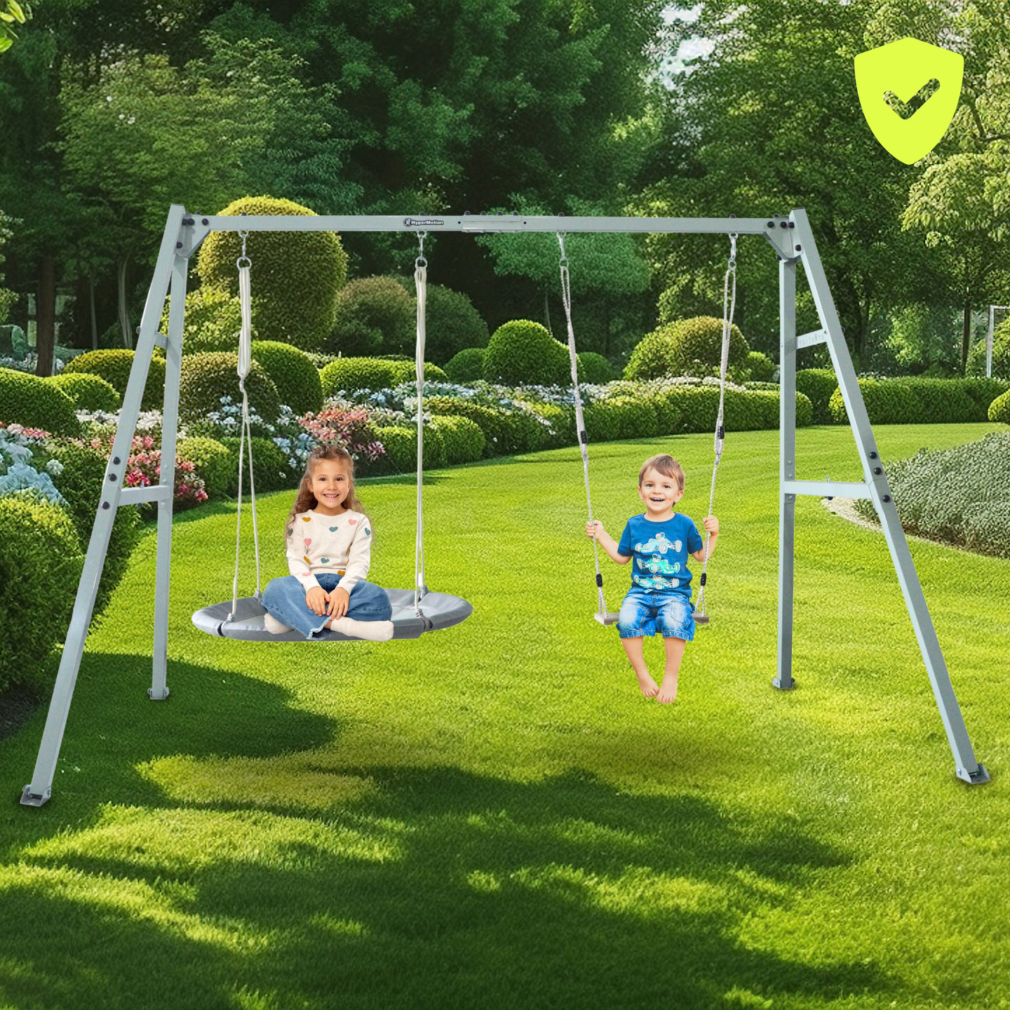 Teräsrunko puutarhakeinua tai riippumattoa varten