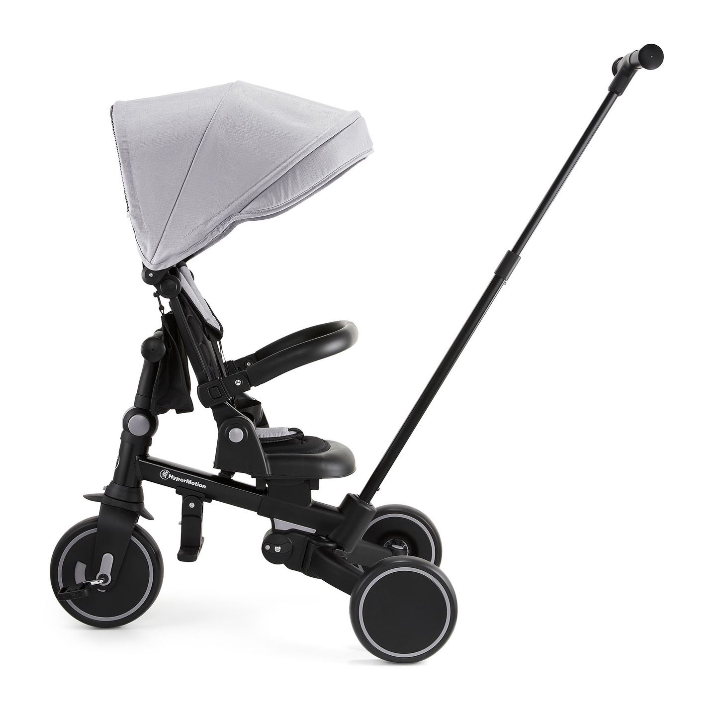 8in1 monitoiminen kolmipyörä TOBI FOREST - harmaa