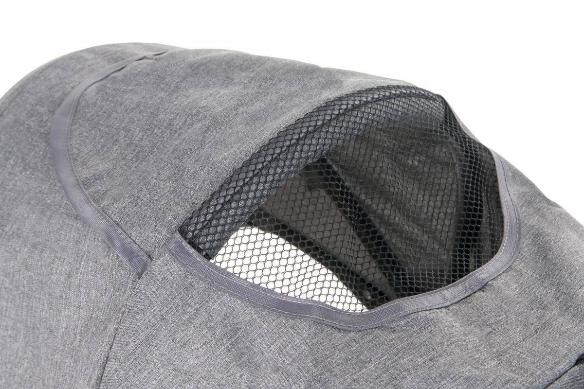 Tobi Velar kolmipyöräinen polkupyörä + sadekelmu - harmaa