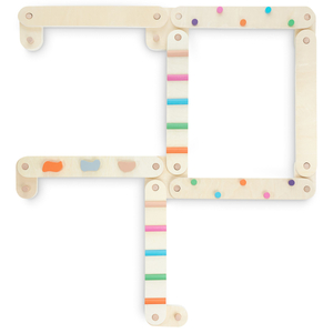 Puinen tasapainorata - aistipolku - 14 elementtiä