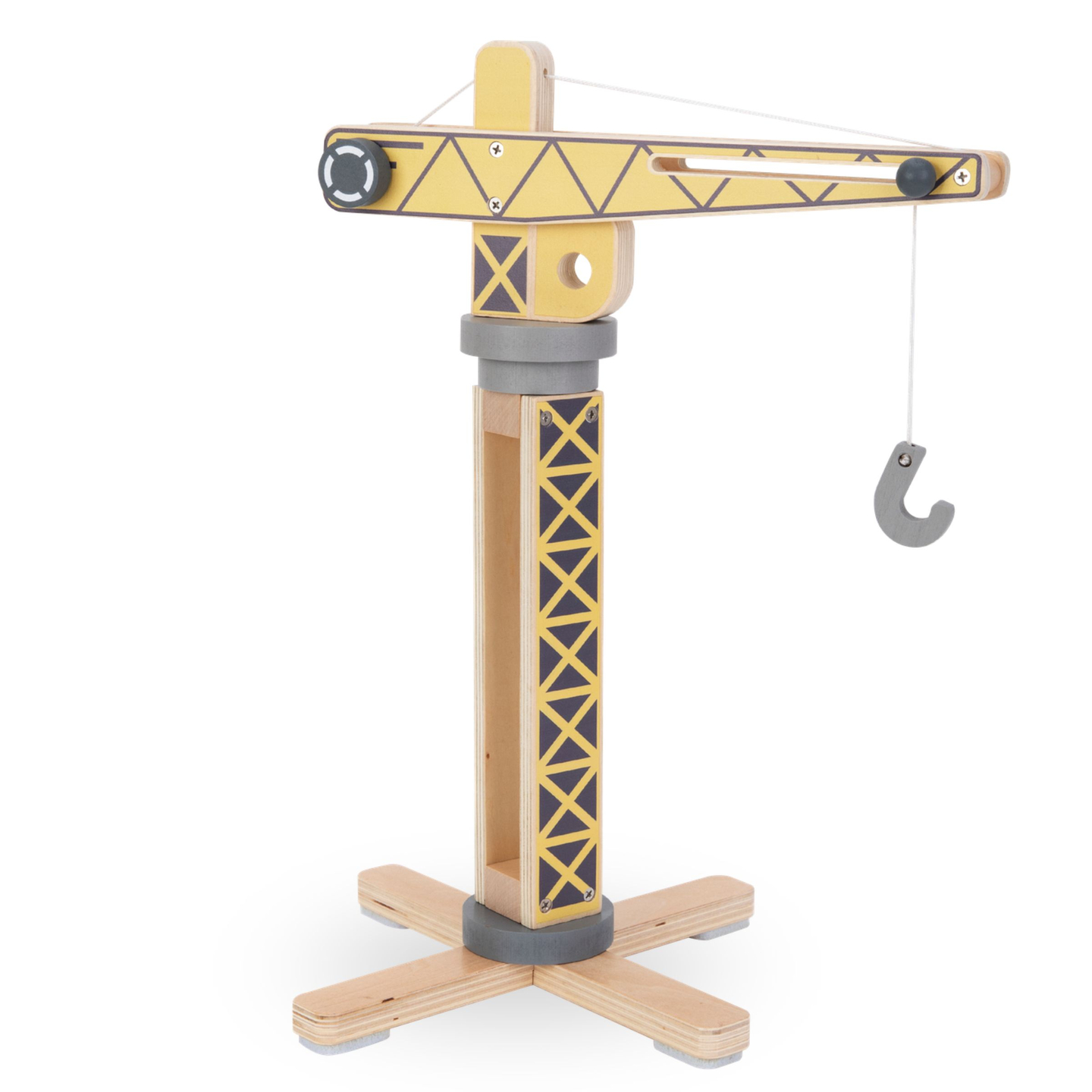 Puurakennustyömaa, jossa on suuri liikkuva nosturi ja ajoneuvoja, torninosturi