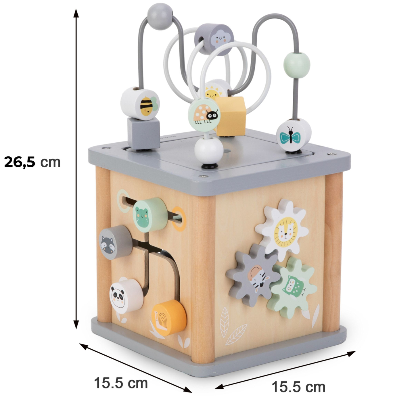 Montessori puinen opetuskuutio - motorinen silmukka