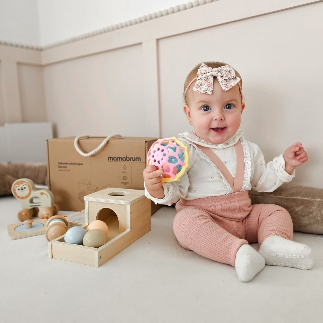 Montessori-lelusarja vauvalle 7-12 kuukautta