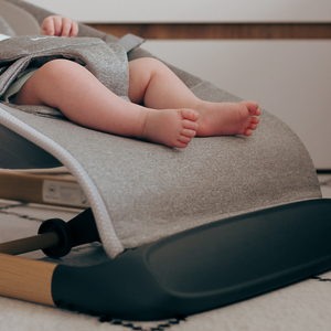 2-in-1 keinutuoli Moby-Systeemi LILY - harmaa - harmaa