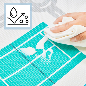 Kaksipuolinen vaahtomuovimatto - satumaa / talvilinna