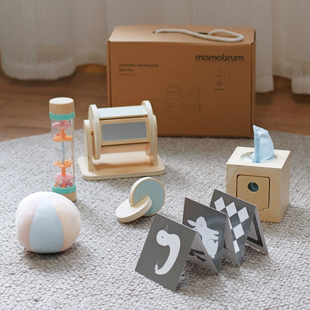 Montessori-lelusarja taaperolle 0-6 kuukautta