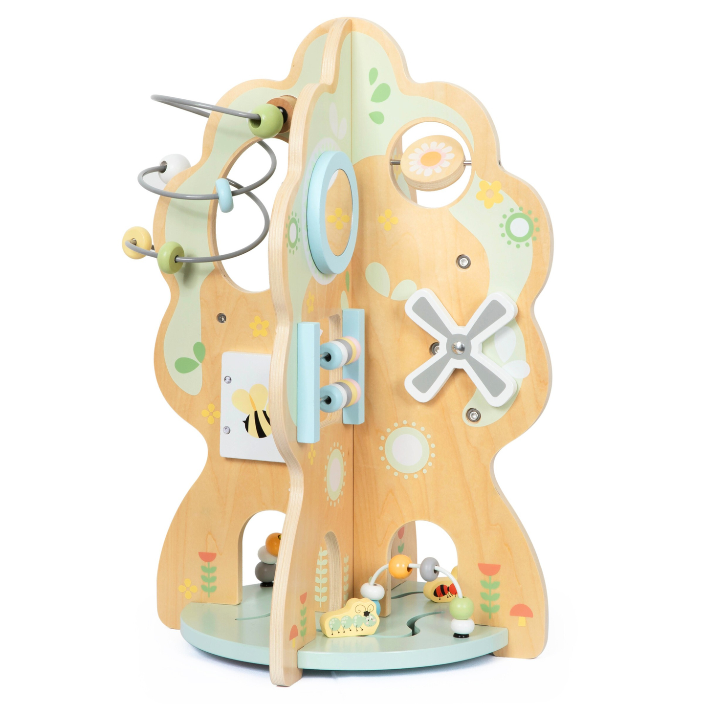 Puinen opetuslelu 10 in 1 - monitoimipuu