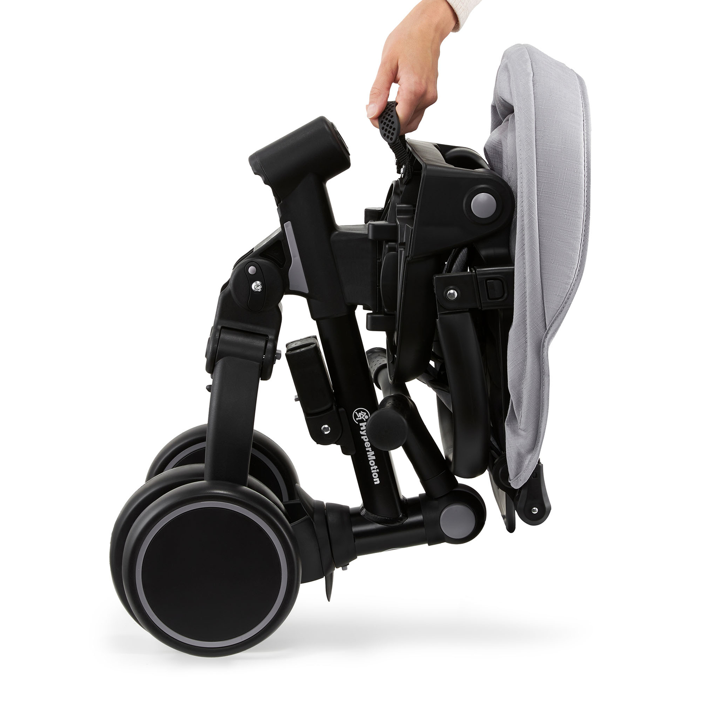 8in1 monitoiminen kolmipyörä TOBI FOREST - harmaa