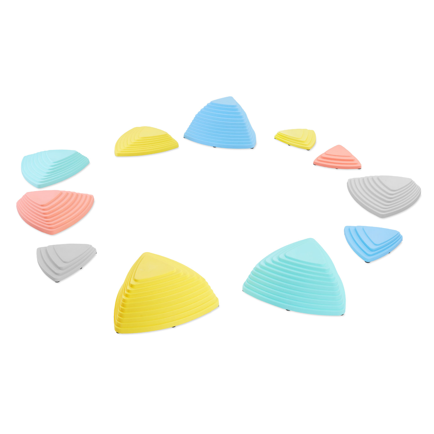 Värilliset tasapainokivet - 11 kpl