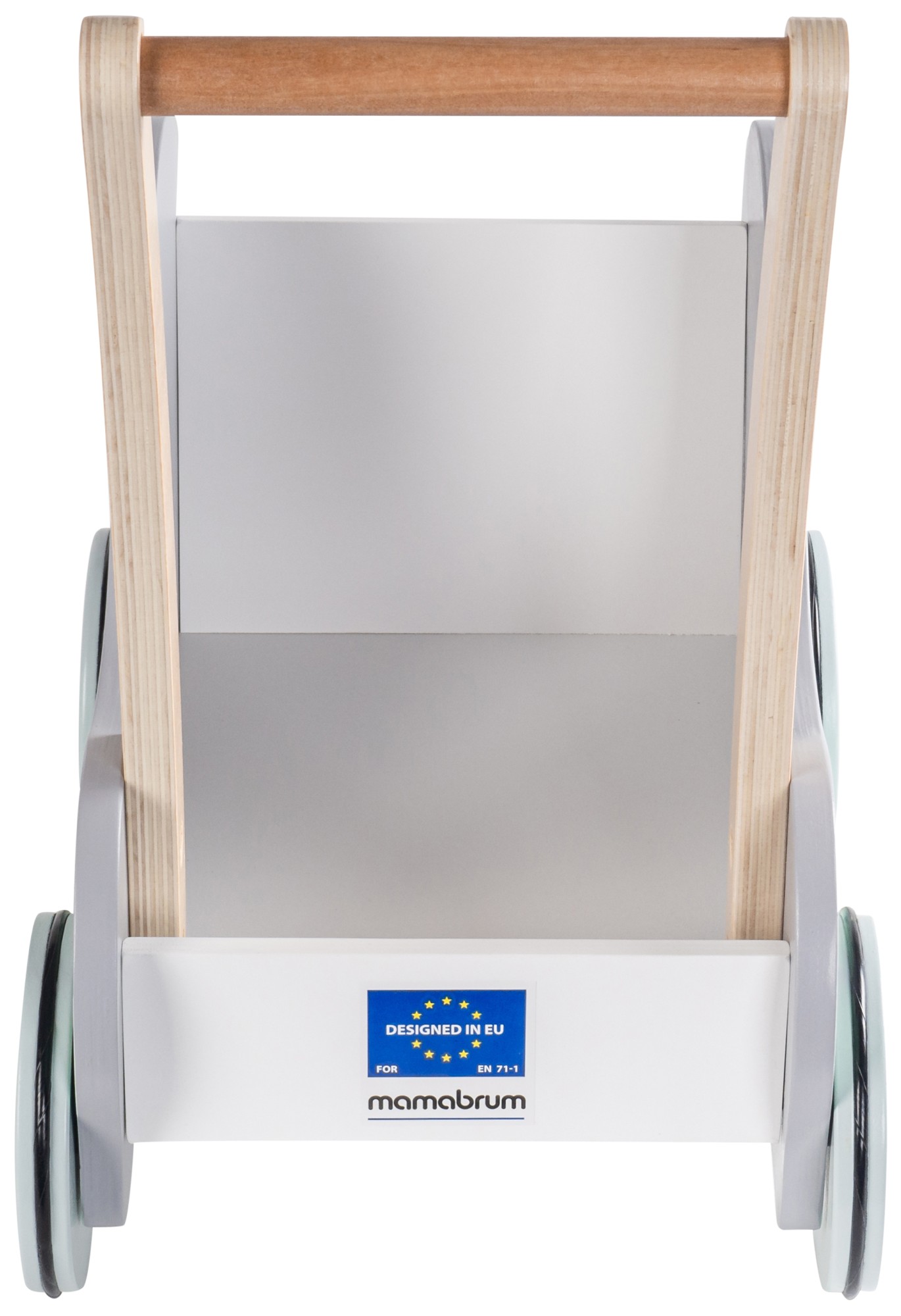 Puinen lastenrattaiden kävelytuoli