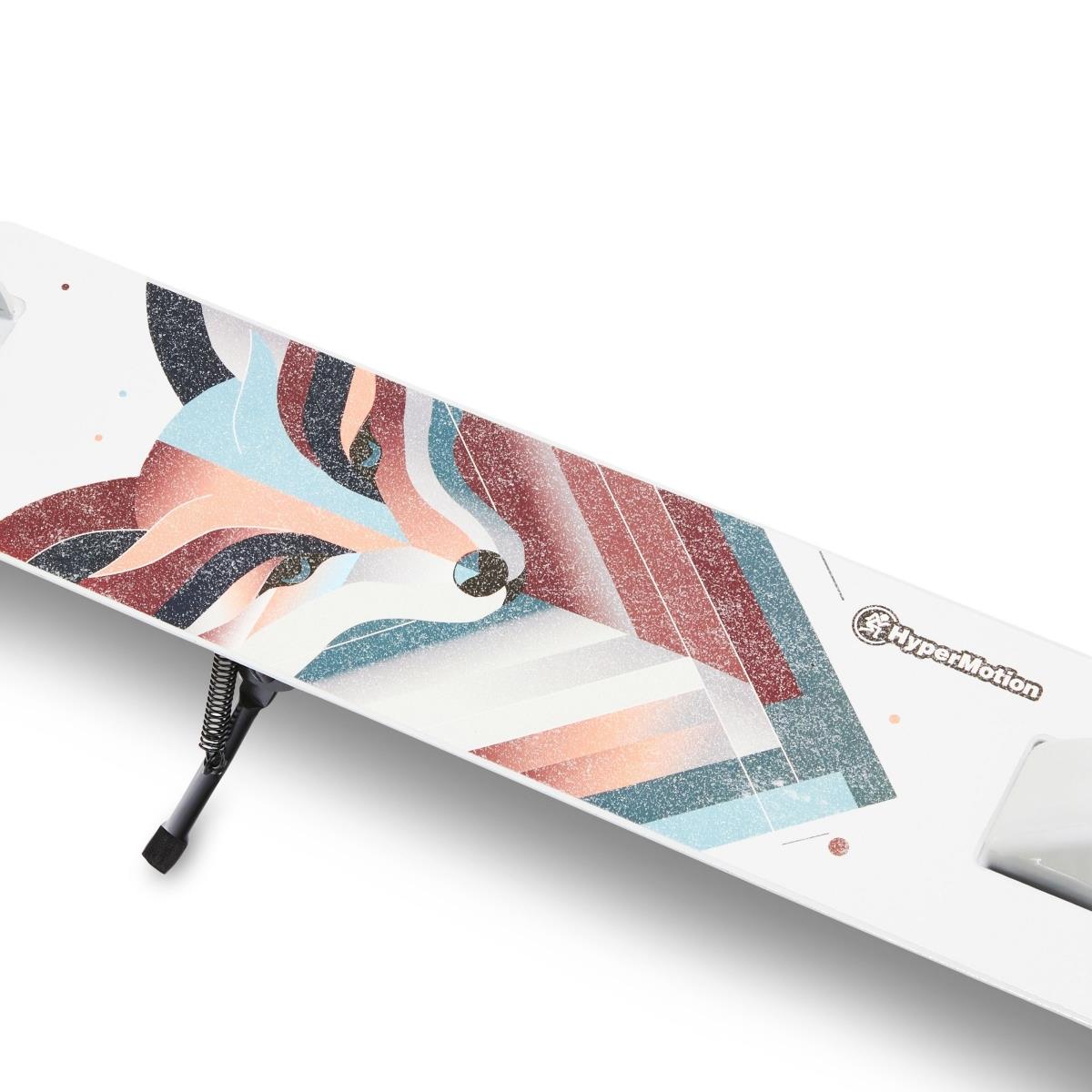 Kaksipyöräinen skootteri nuorille aikuisille - iskunvaimentimella - Hypermotion CITY SWIFT Winter Fox - 100kg