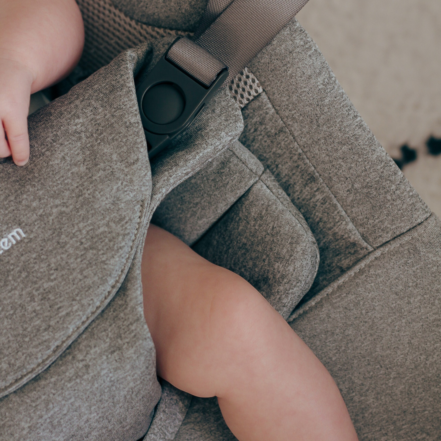 2-in-1 keinutuoli Moby-Systeemi LILY - harmaa - harmaa