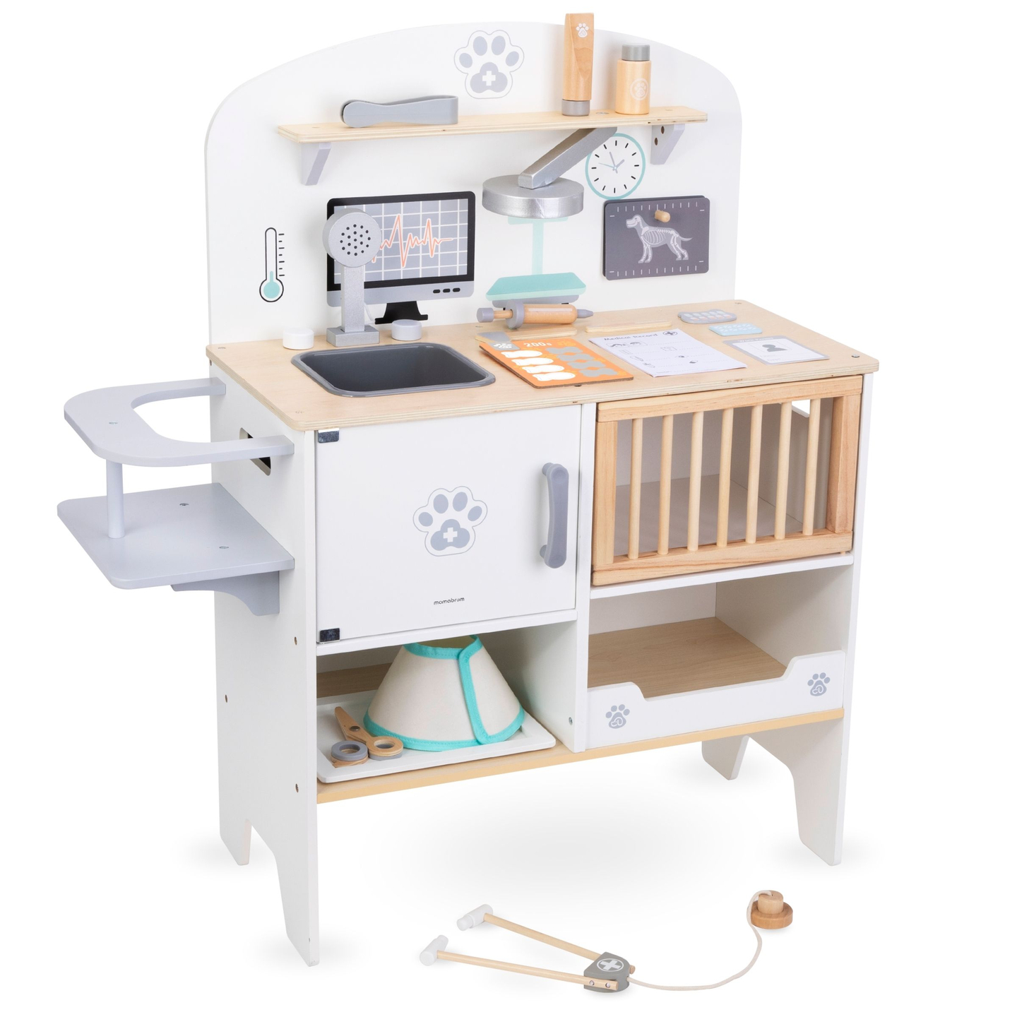 Eläinsairaala - puinen setti