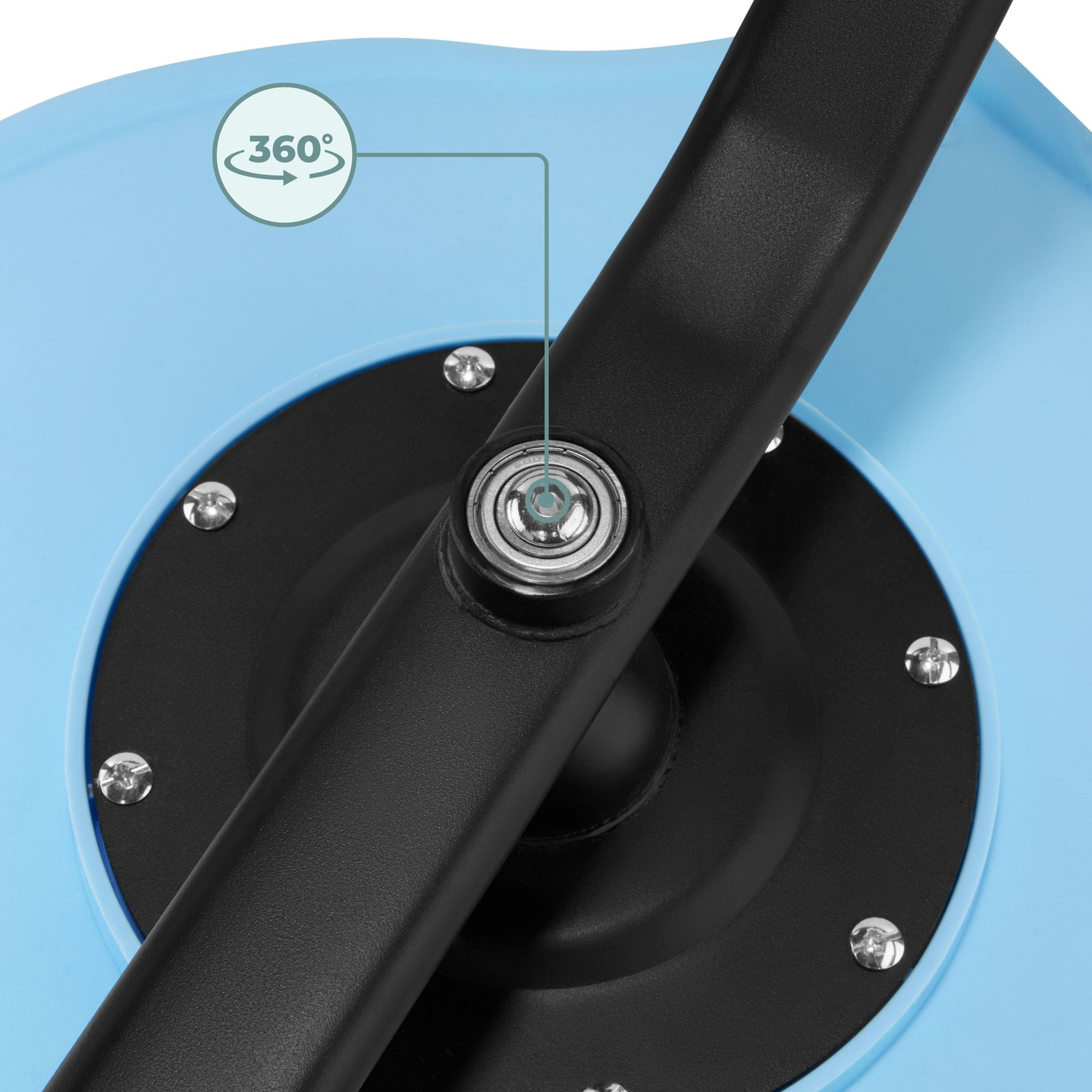 Minikaruselli lapsille Kala - sininen