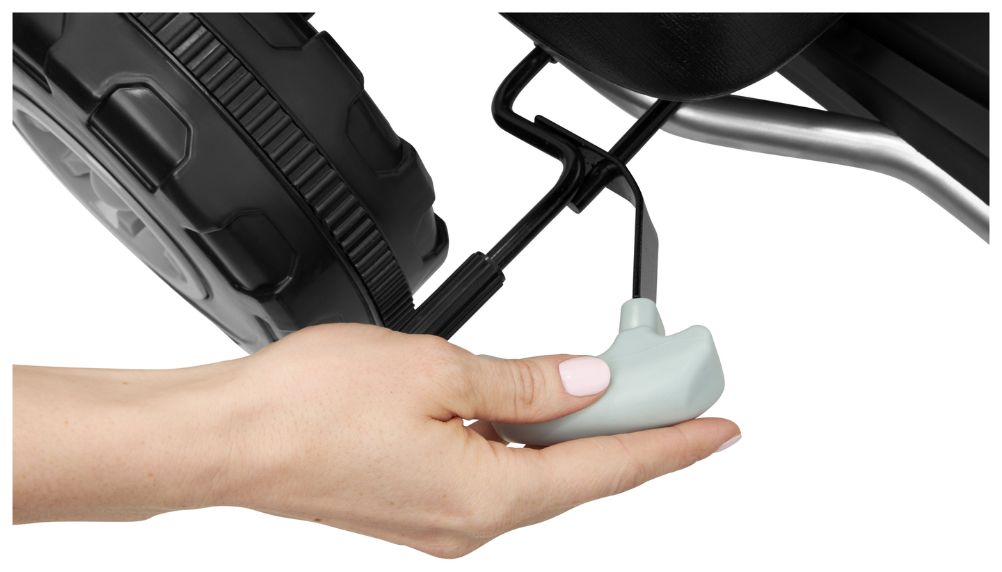 CHESTER poljettava go-kart - ajettava 3-6-vuotiaille lapsille - harmaa