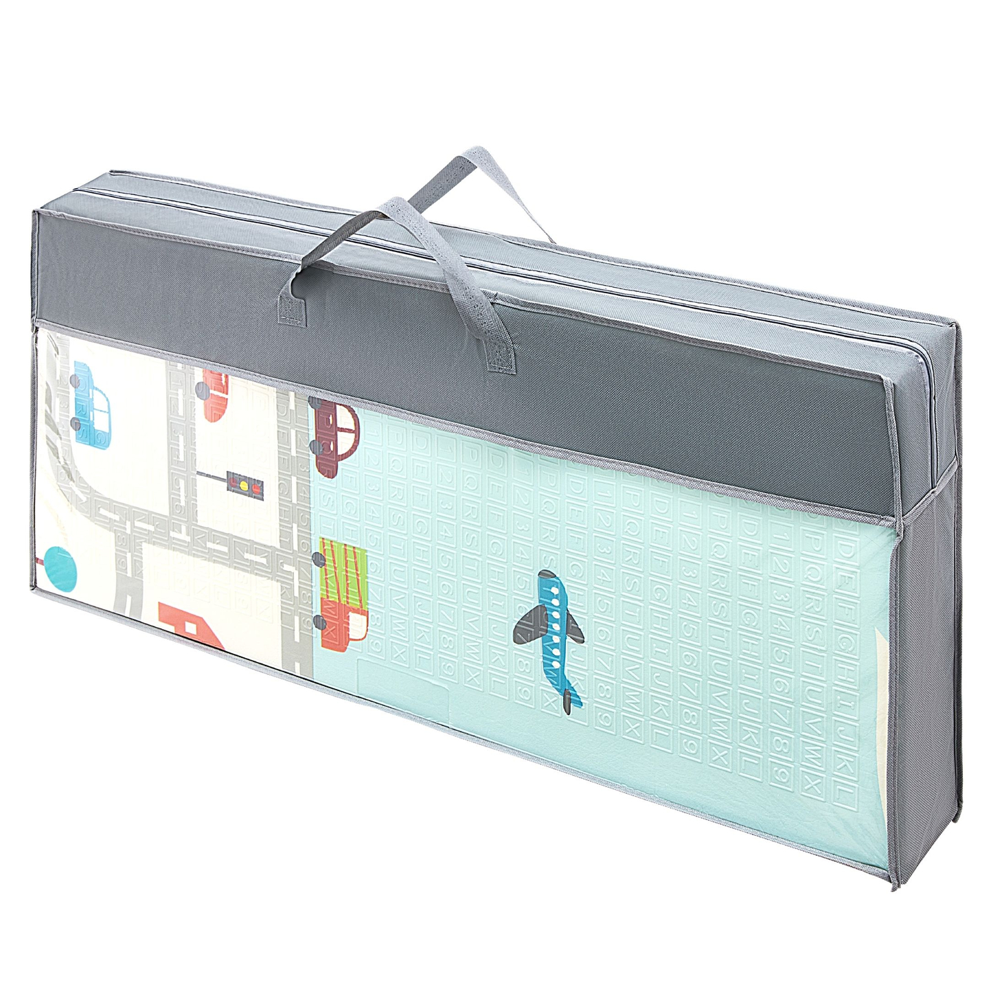 Kaksipuolinen vaahtomuovimatto XXL - kokoontaitettava 1 CM (vuoristo ja maantie)