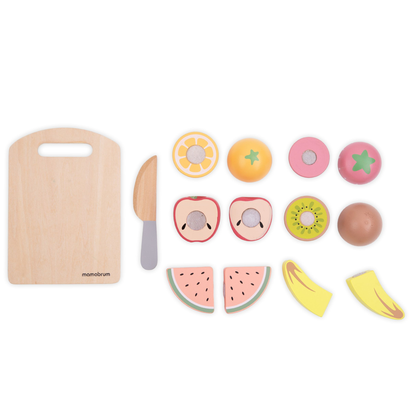 Puiset leikkaushedelmät - setti