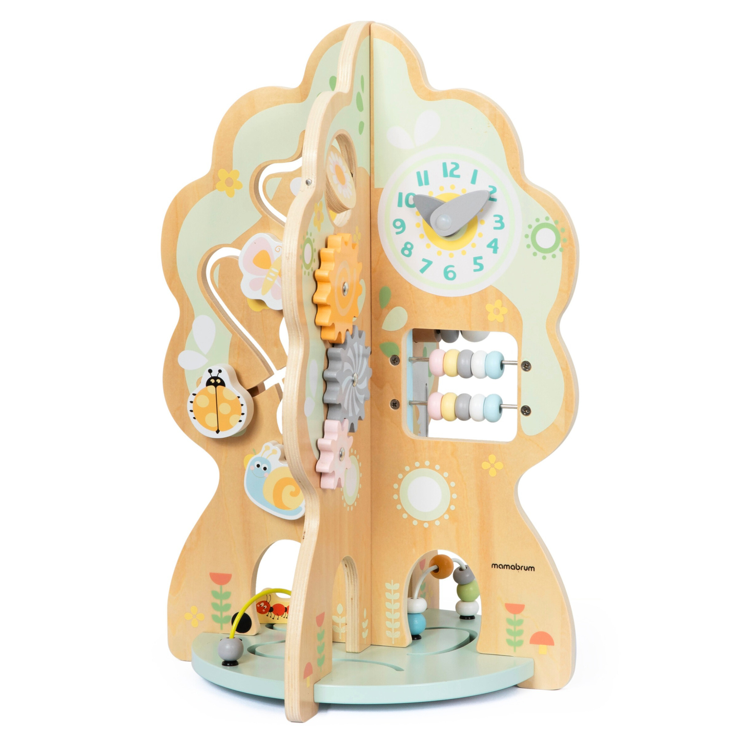 Puinen opetuslelu 10 in 1 - monitoimipuu