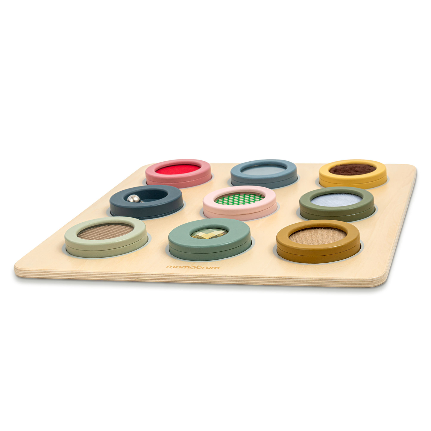 Puinen Montessori-aistilauta – 9 tekstuuria tuntoaistin löytämiseen ja kehittämiseen
