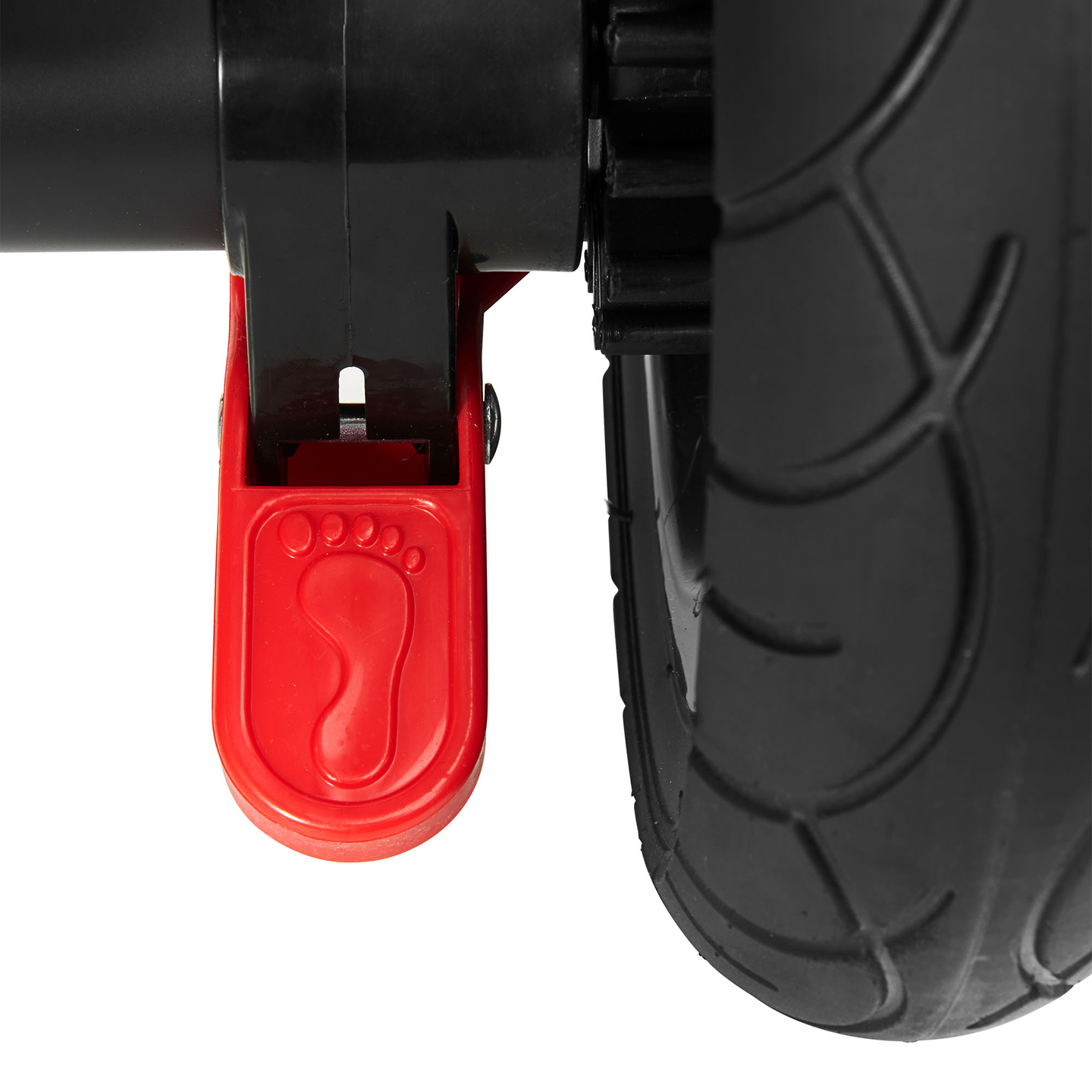 Kolmipyörä 1-4-vuotiaille lapsille - TOBI FREY - vaaleanpunainen väri - kääntyvä - pumpatut pyörät + työntöaisa