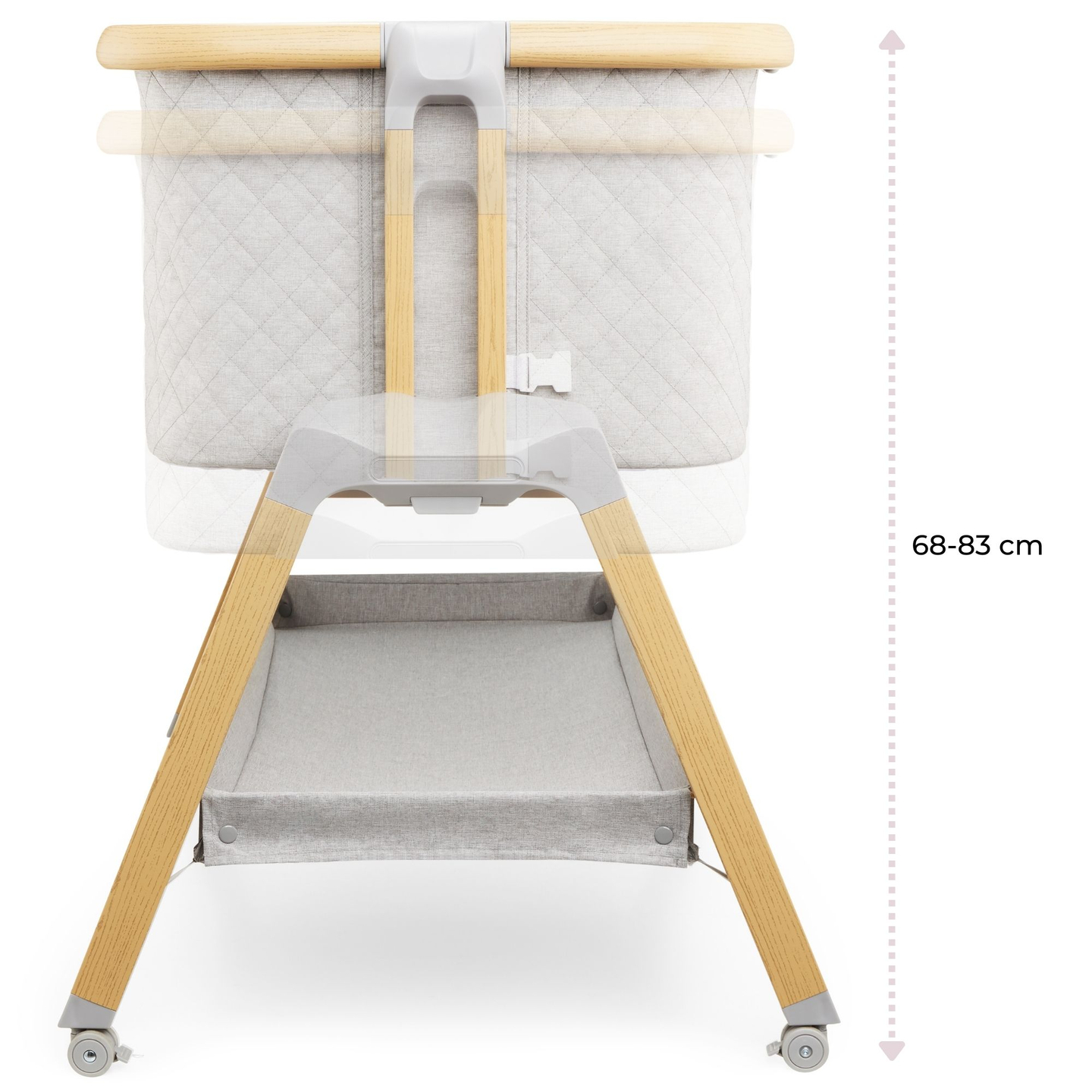 Matkasänky, vapaasti seisova, 3-in-1 - Moby-Systeemi DREEMY