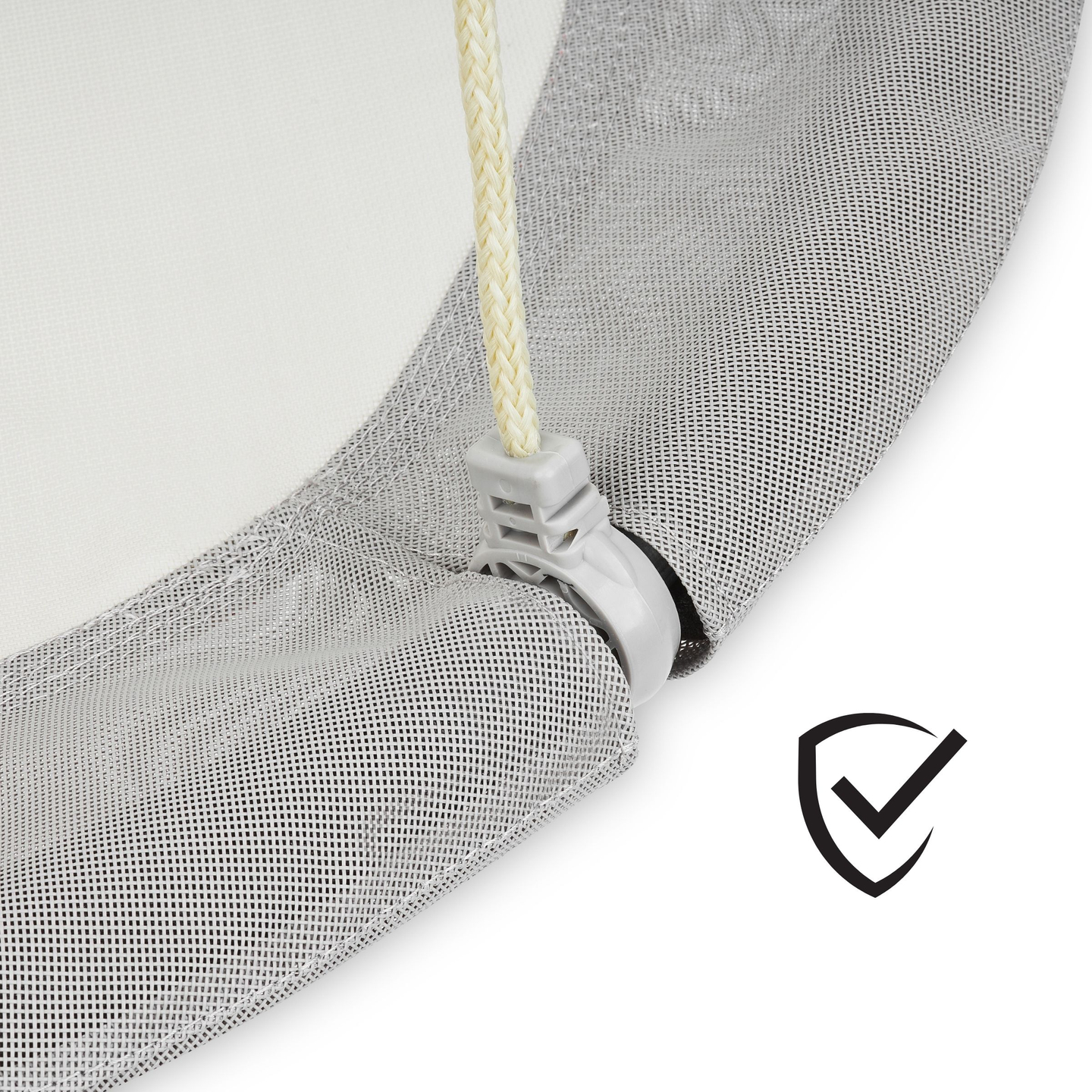 HyperMotion haikaranpesäkeinu - halkaisija 100 cm, harmaa väri