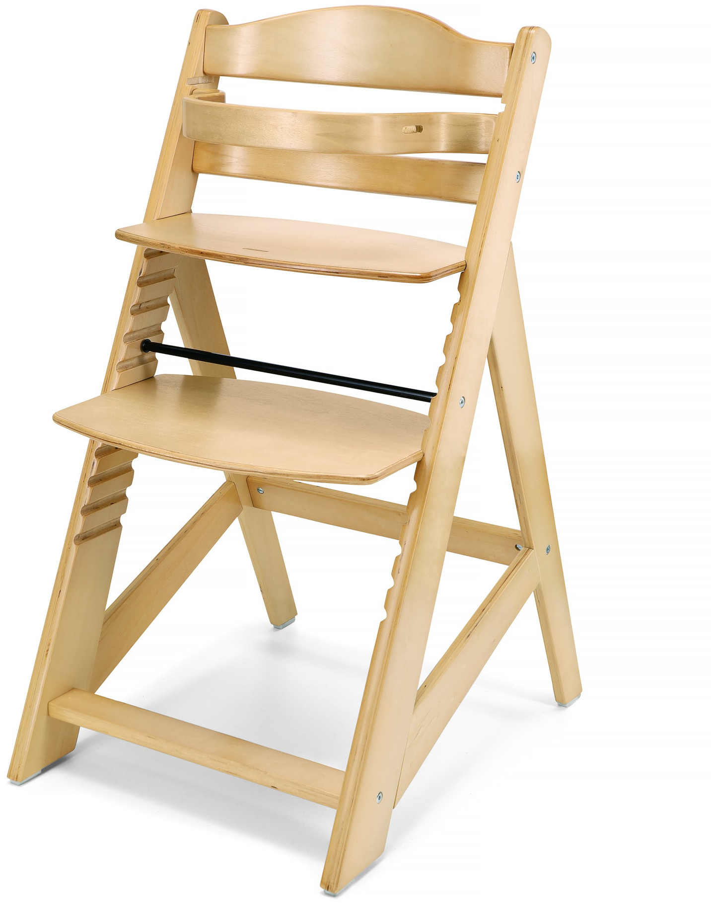 Puinen syöttötuoli Moby-System WOODY - luonnollinen puun väri