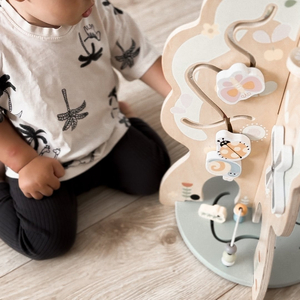 Puinen opetuslelu 10 in 1 - monitoimipuu