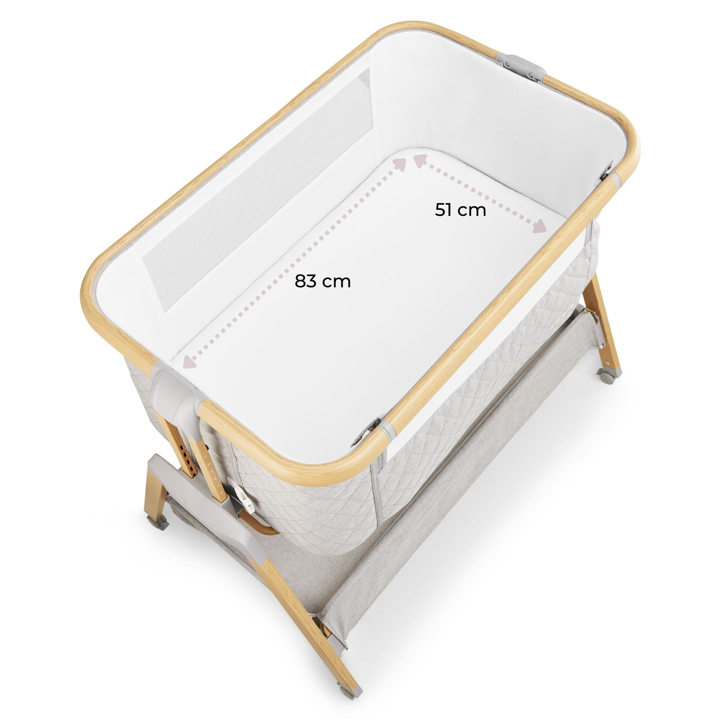 Matkasänky, vapaasti seisova, 3-in-1 - Moby-Systeemi DREEMY