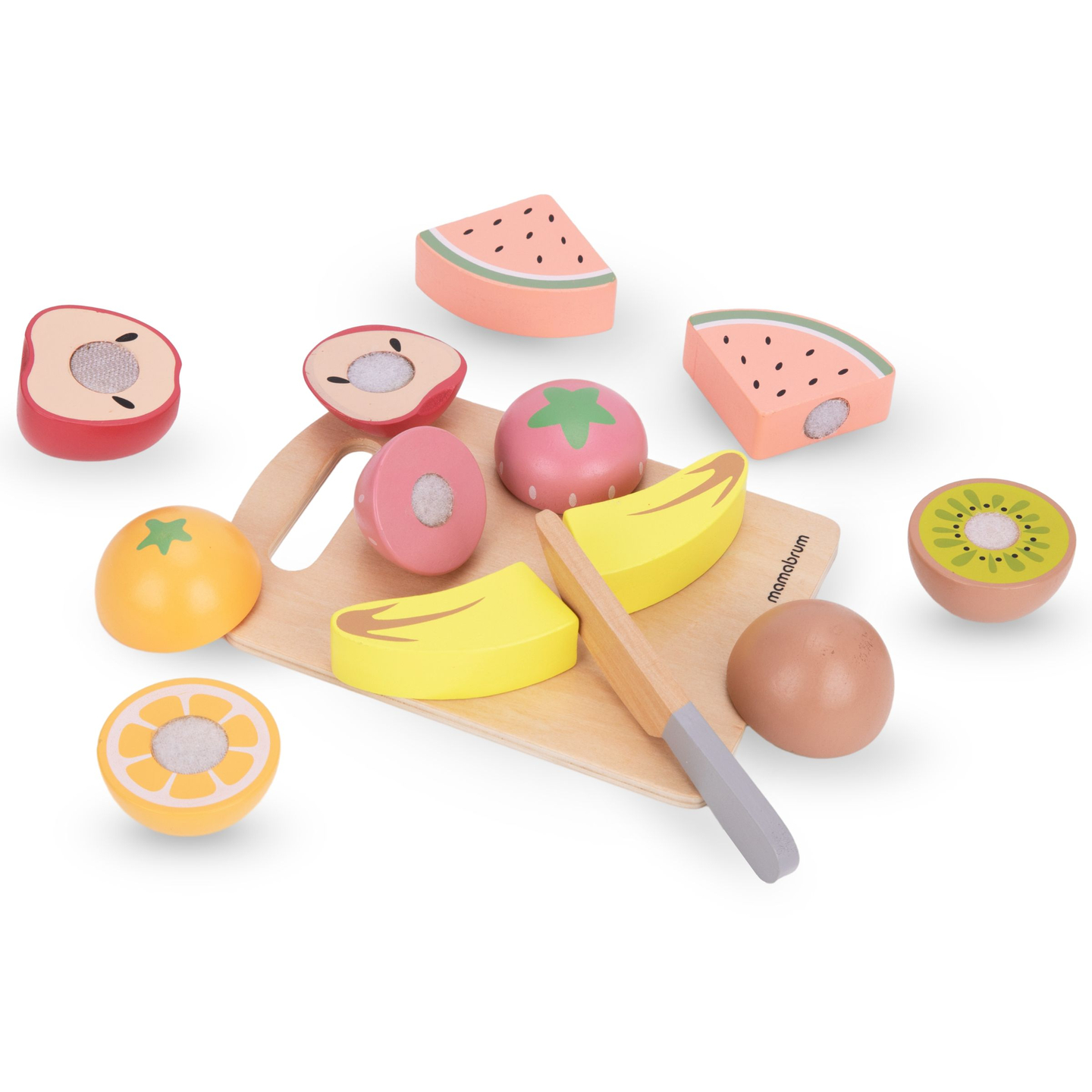 Puiset leikkaushedelmät - setti