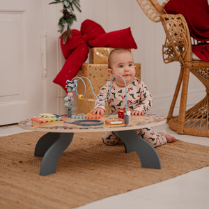 7in1 puinen opetuspöytä, musiikillinen, aistien oppimispöytä