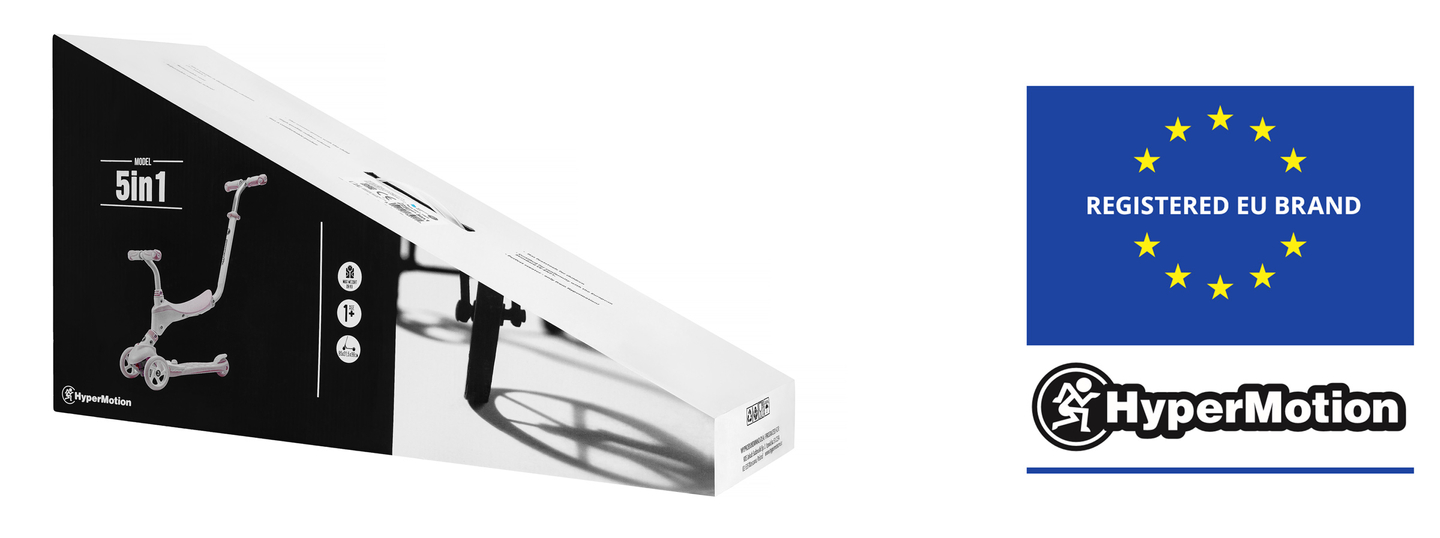 5in1 HyperMotion tasapainoskootteri - sininen