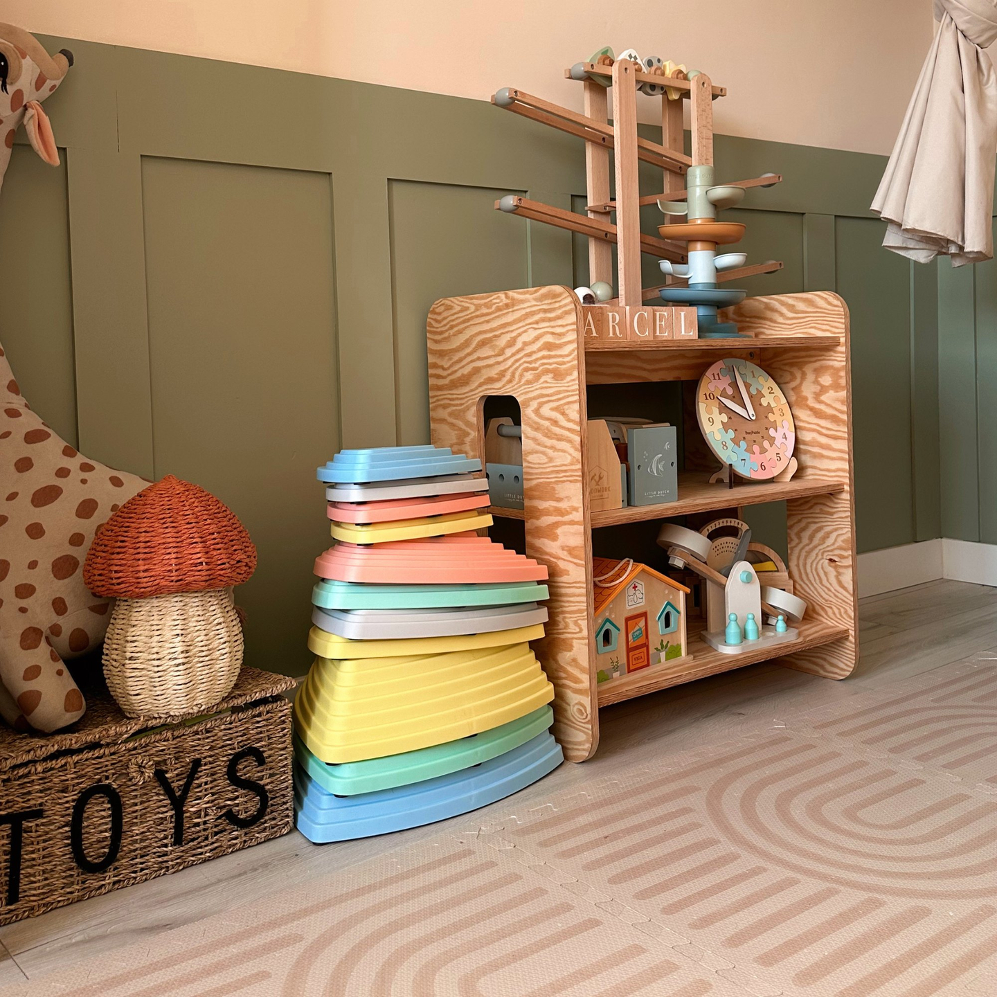 Värilliset tasapainokivet - 11 kpl