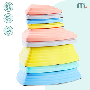 Värikkäät tasapainokivet - 9 kpl