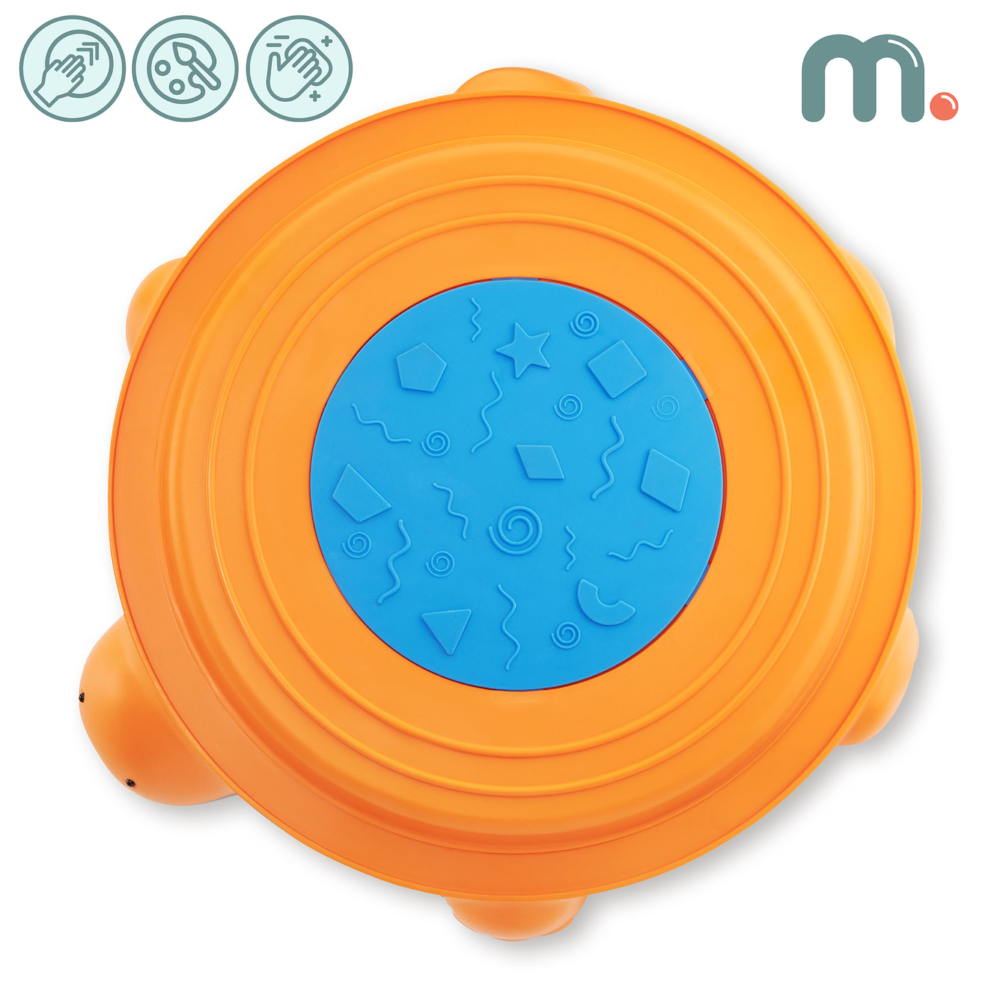 Aistipolku lapsille - Värikäs kilpikonna