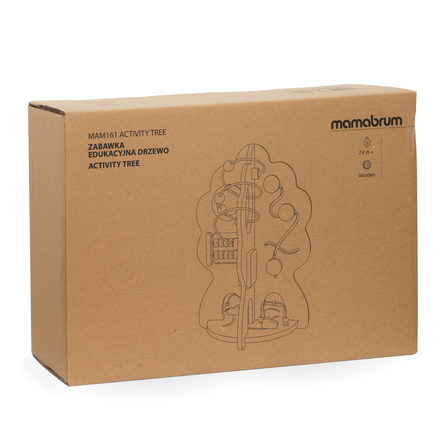 Puinen opetuslelu 10 in 1 - monitoimipuu