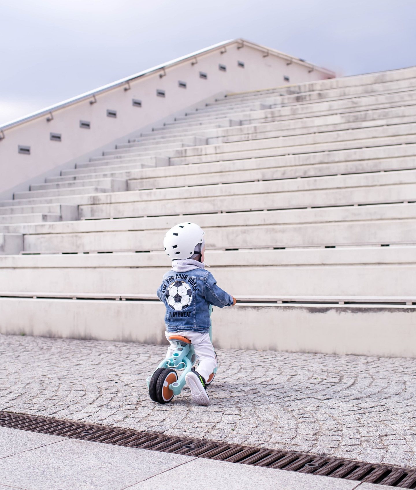 Lasten kolmipyörä, maastopyörä, lastenrattaat - 5 in 1 HyperMotionilta