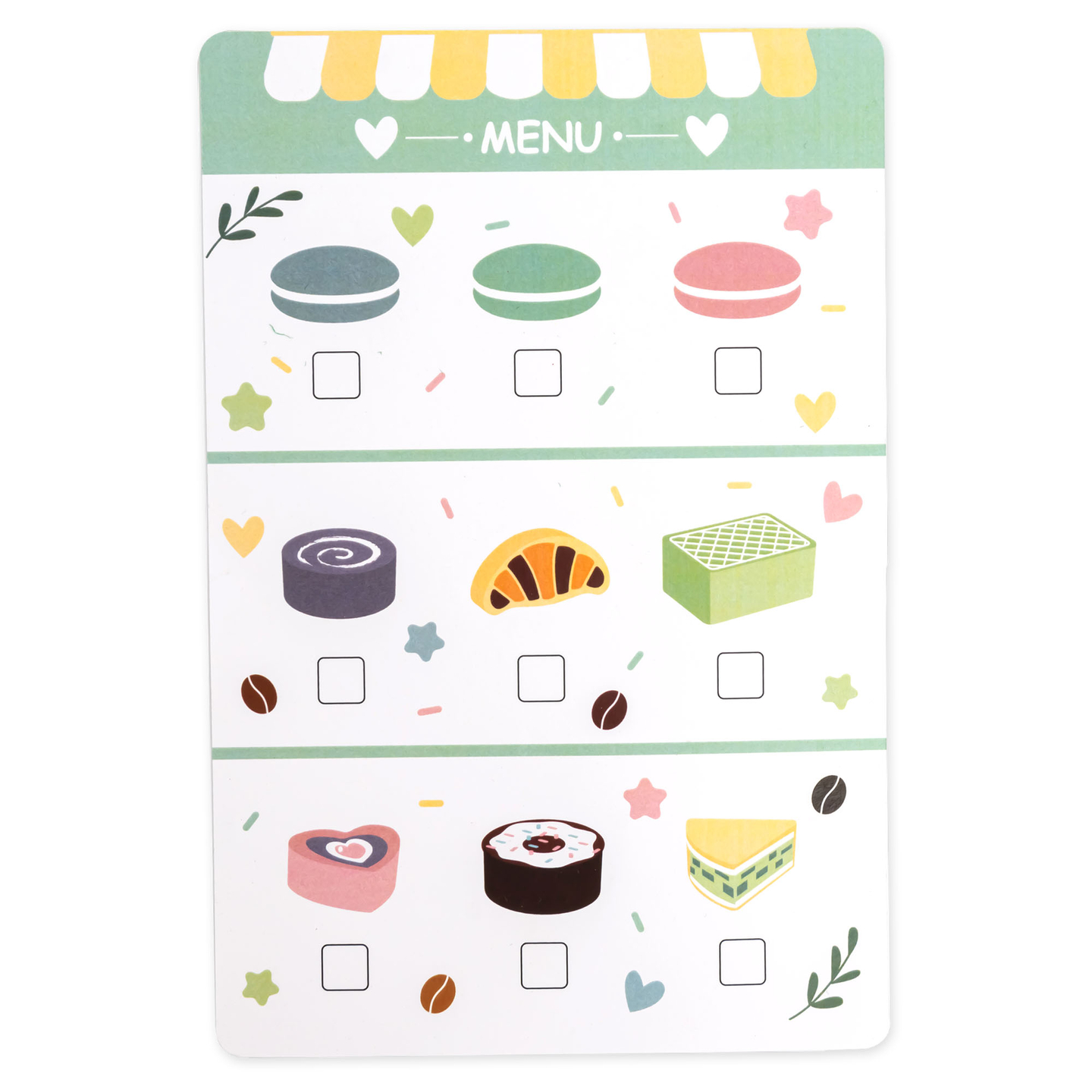 Suuri puinen jäätelöbaari, jossa on magneettitaulu, kahvinkeitin sekä jäätelö- ja jälkiruokasetti - yli 70 palaa!