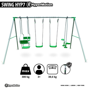6 hengen keinu lapsille - puutarha leikkipaikka