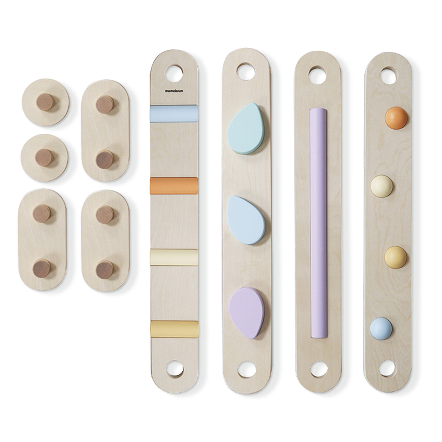 Suuri puinen aistipolku - tasapainorata - 9 elementtiä