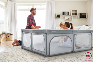 Suuri leikkikehikko 200 cm x 140 cm - vauvan leikkipaikka, kuiva allas