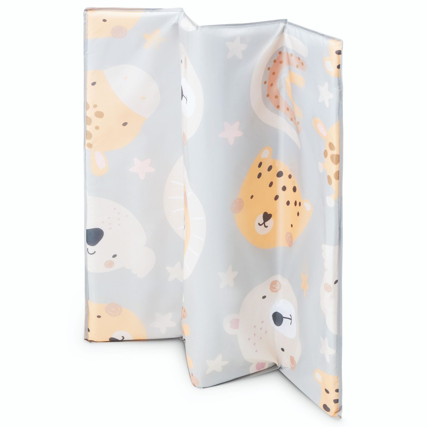 Kokoontaitettava leikkikehikko, vauvan matkasänky patjalla ja kantolaukulla - Nallekarhu