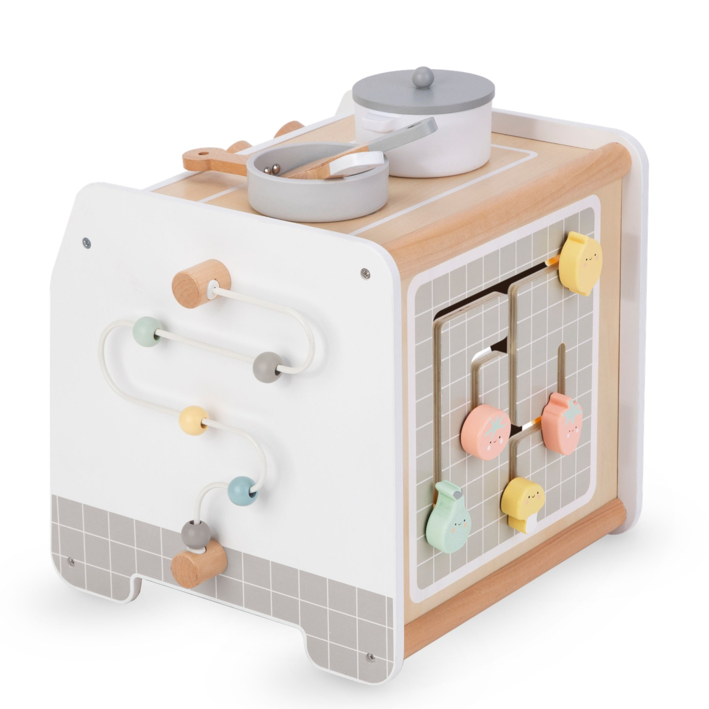 Puinen keittiö - opetuskuutio